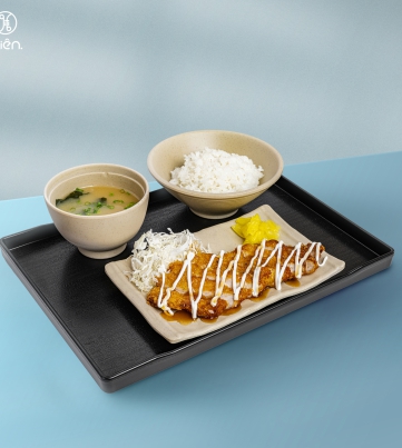 Cơm Tonkatsu sốt Teri - mayo