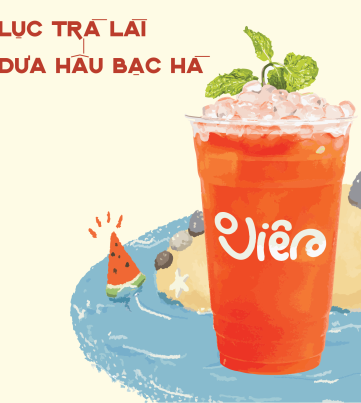 Lục Trà Lài Dưa Hấu Bạc Hà (700ml)