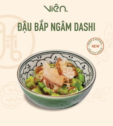 Đậu Bắp Ngâm Dashi