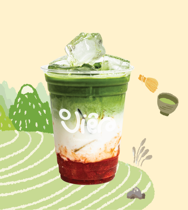 Dâu Matcha Latte size M