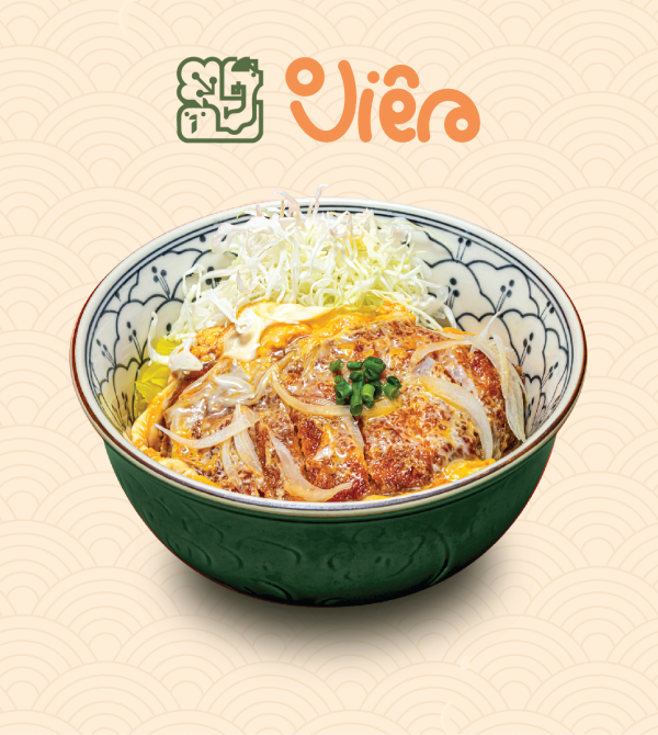 OYAKO KATSUDON - Heo chiên xù phủ trứng béo