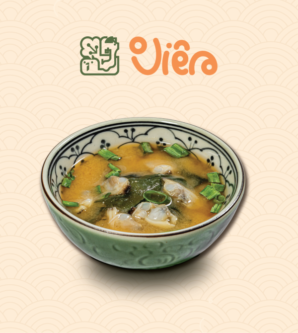Soup miso nghêu