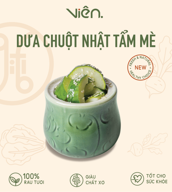 Dưa Chuột Nhật Tẩm Mè