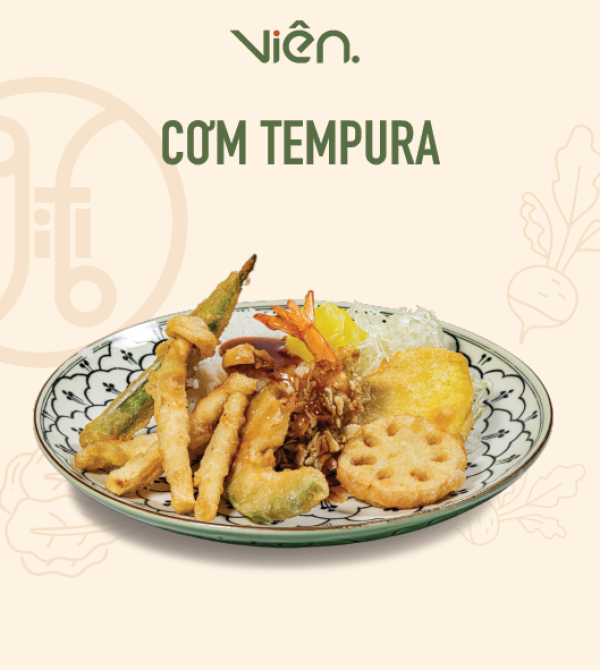 Cơm Tempura - Hương Nhật Sắc Màu Trên Từng Hạt Cơm