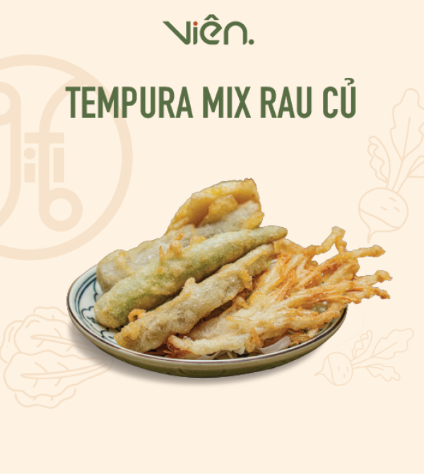 Tempura mix rau củ